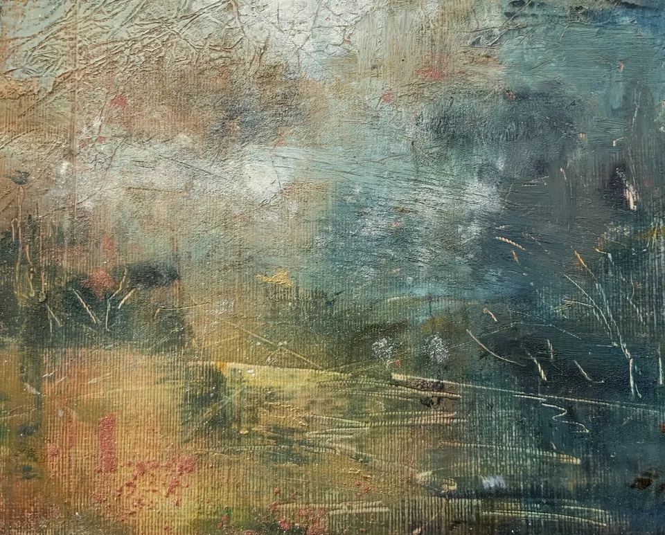 Untitled study 6, Oil and cold wax